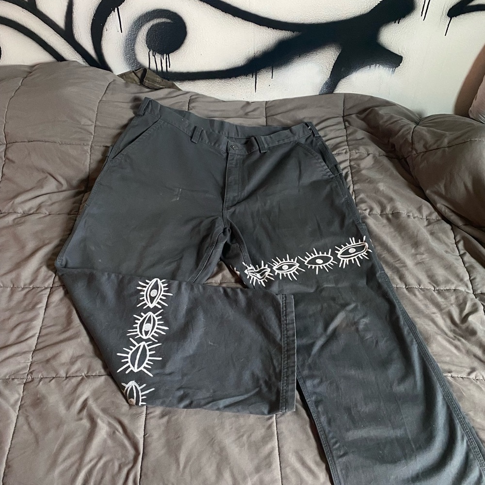 1of1 Hand painted work pants
